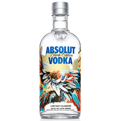 ABSOLUT VODKA BLANK EDITION by Dave Kinsey