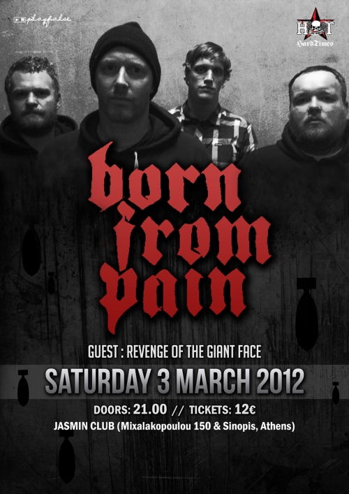 Δελτίο Τύπου: Born From Pain, Revenge Of The Giant Face