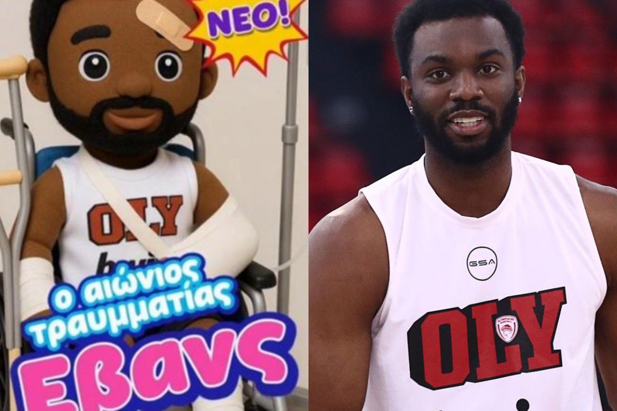 O Κίναν Έβανς έγινε... ΑΙ «αιώνιος τραυματίας» και η αντίδρασή του ήταν όλα τα λεφτά! (pic)