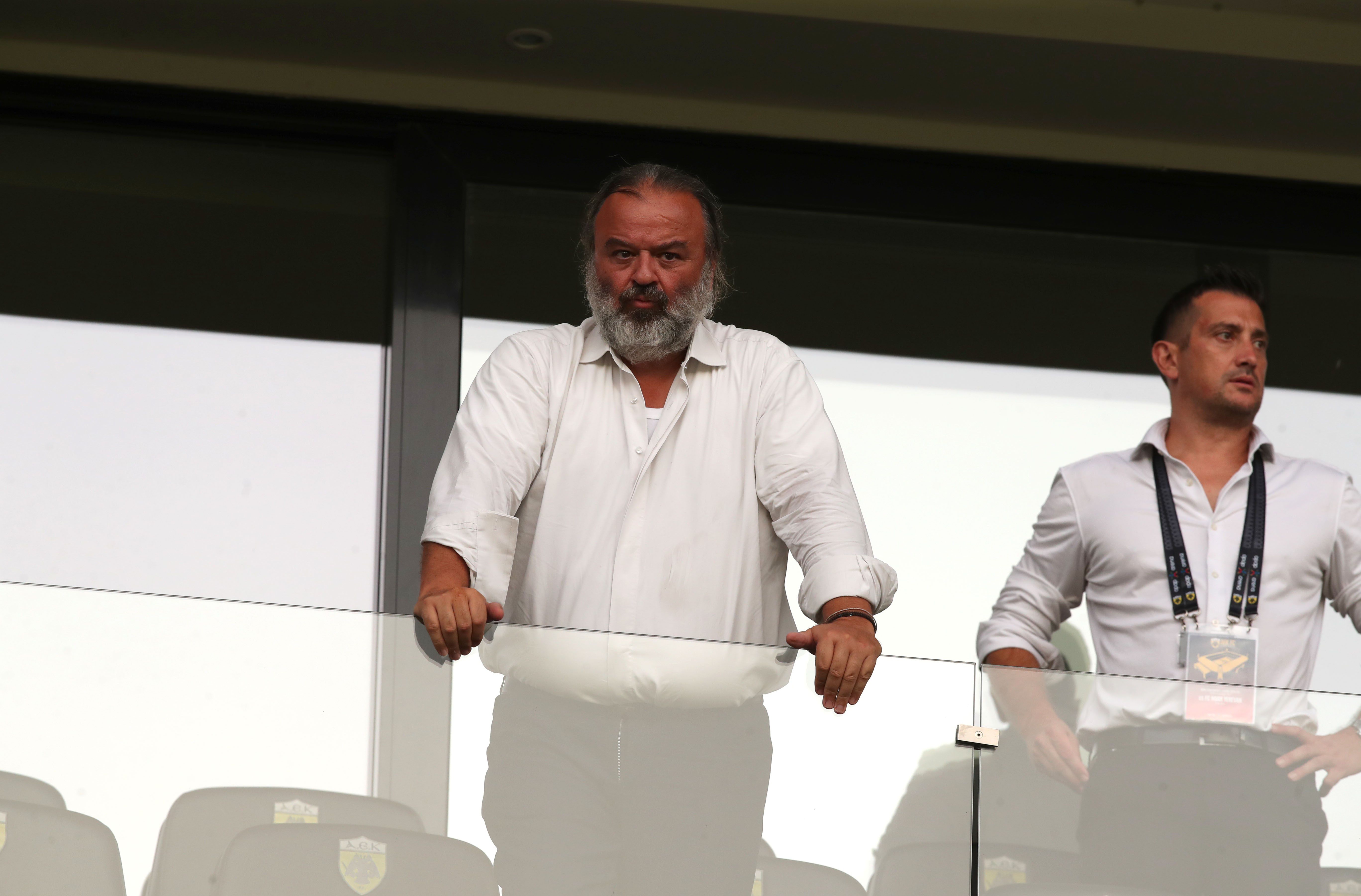 Σύνθημα κατά Ηλιόπουλου στην OPAP Arena: «Φύγε από εδώ και πήγαινε στον Ολυμπιακό»