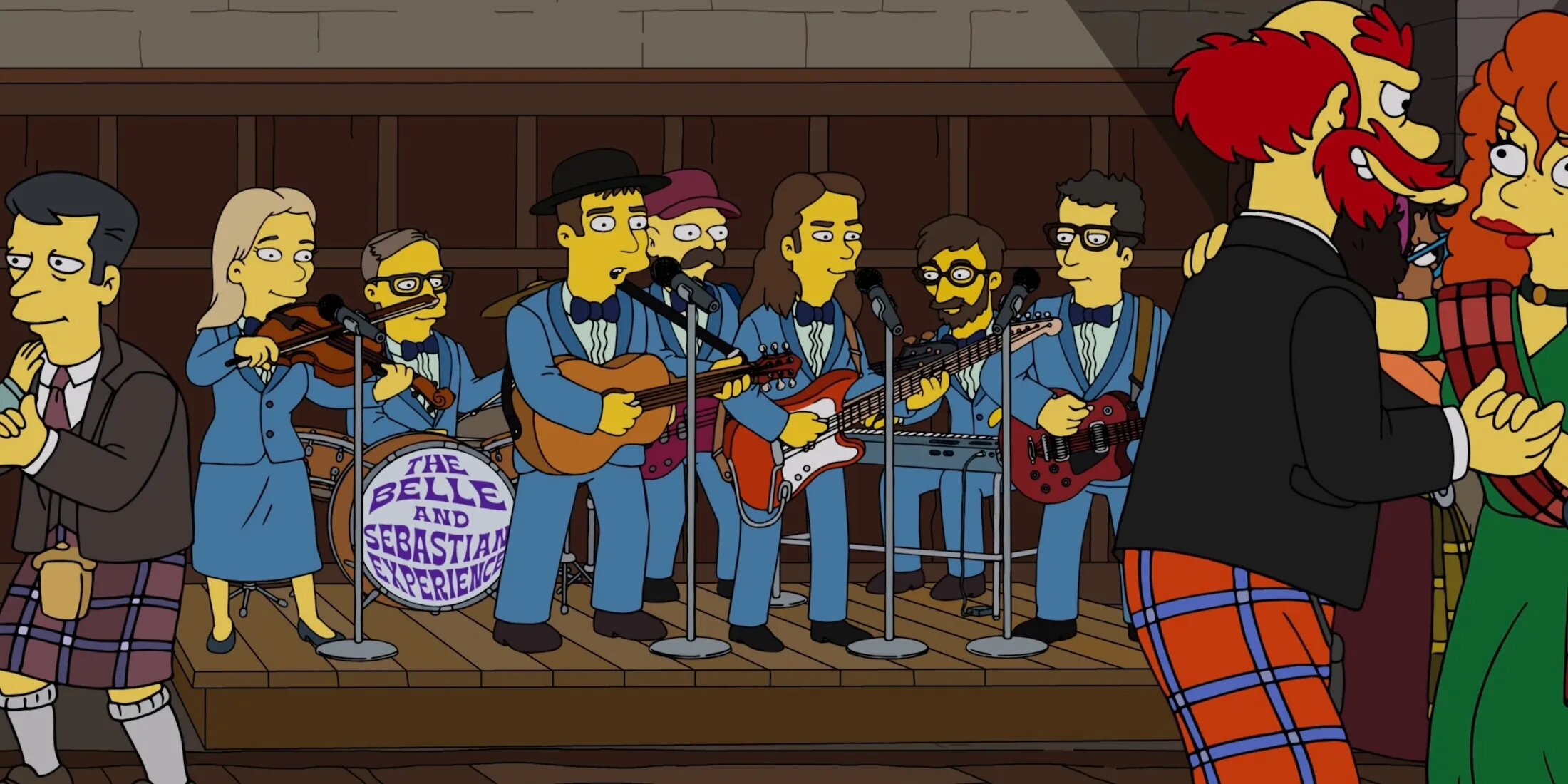 Belle and Sebastian The Simpsons