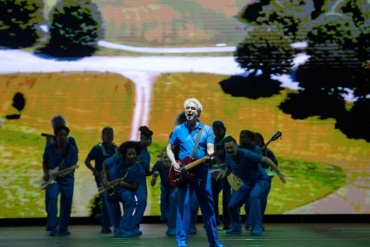 David Byrne στο Release Athens