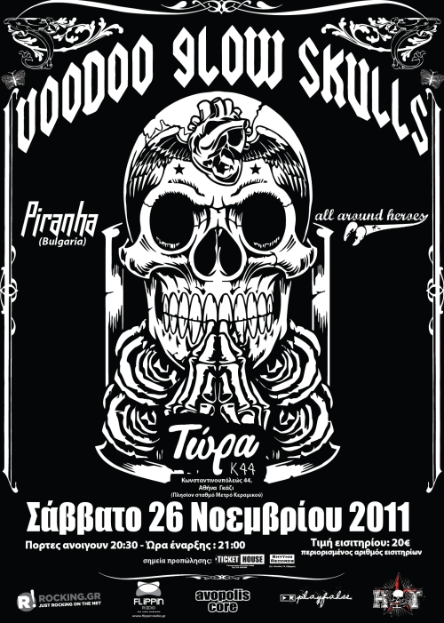 VoodooGlowSkullsPoster