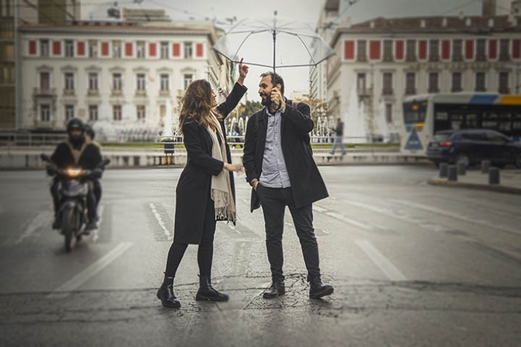 Βασίλης Κωνσταντινάκος, Μαρία Μιχάλακα